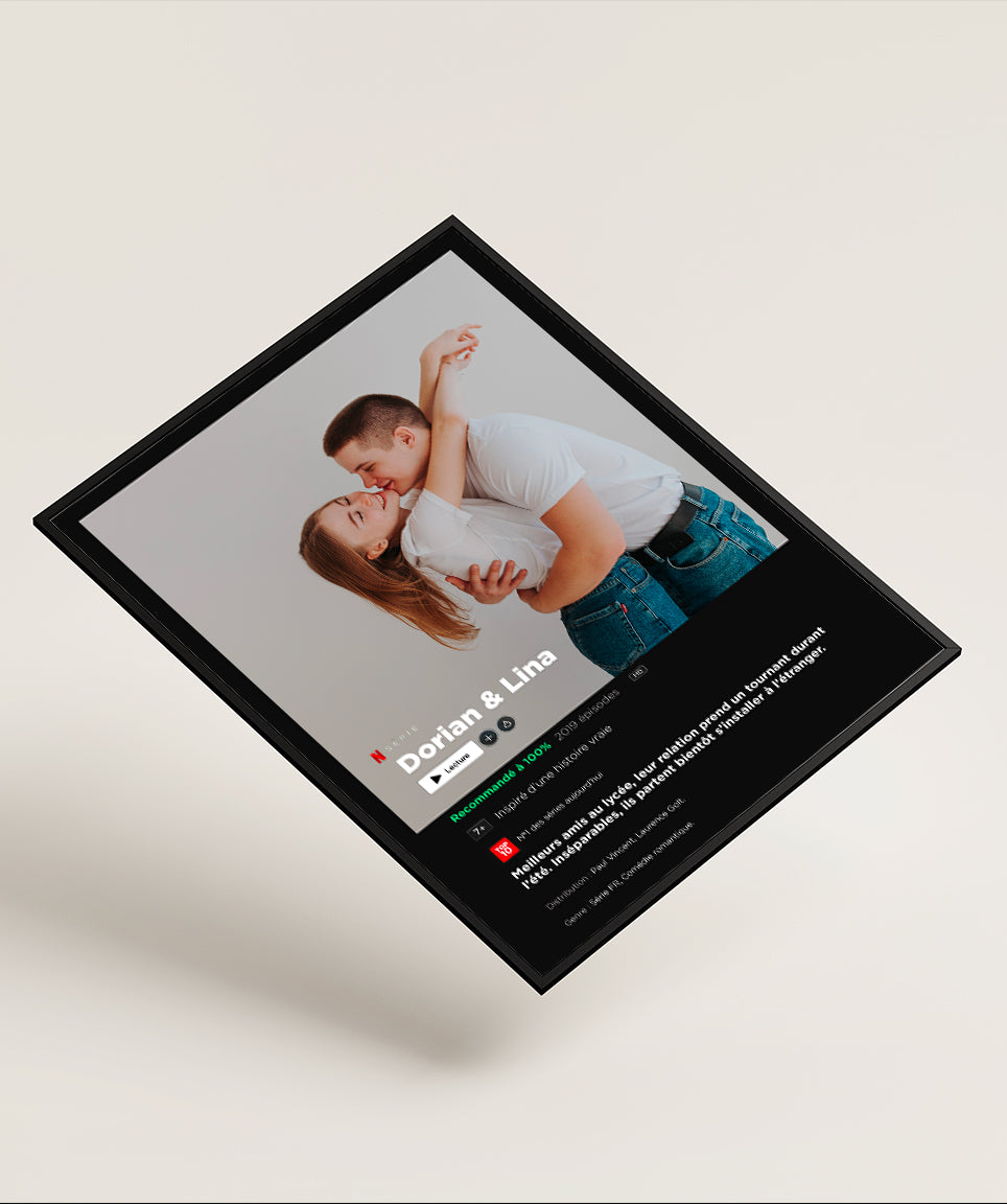 Pack d'affiches (imprimée A4 + numérique) - Printflix