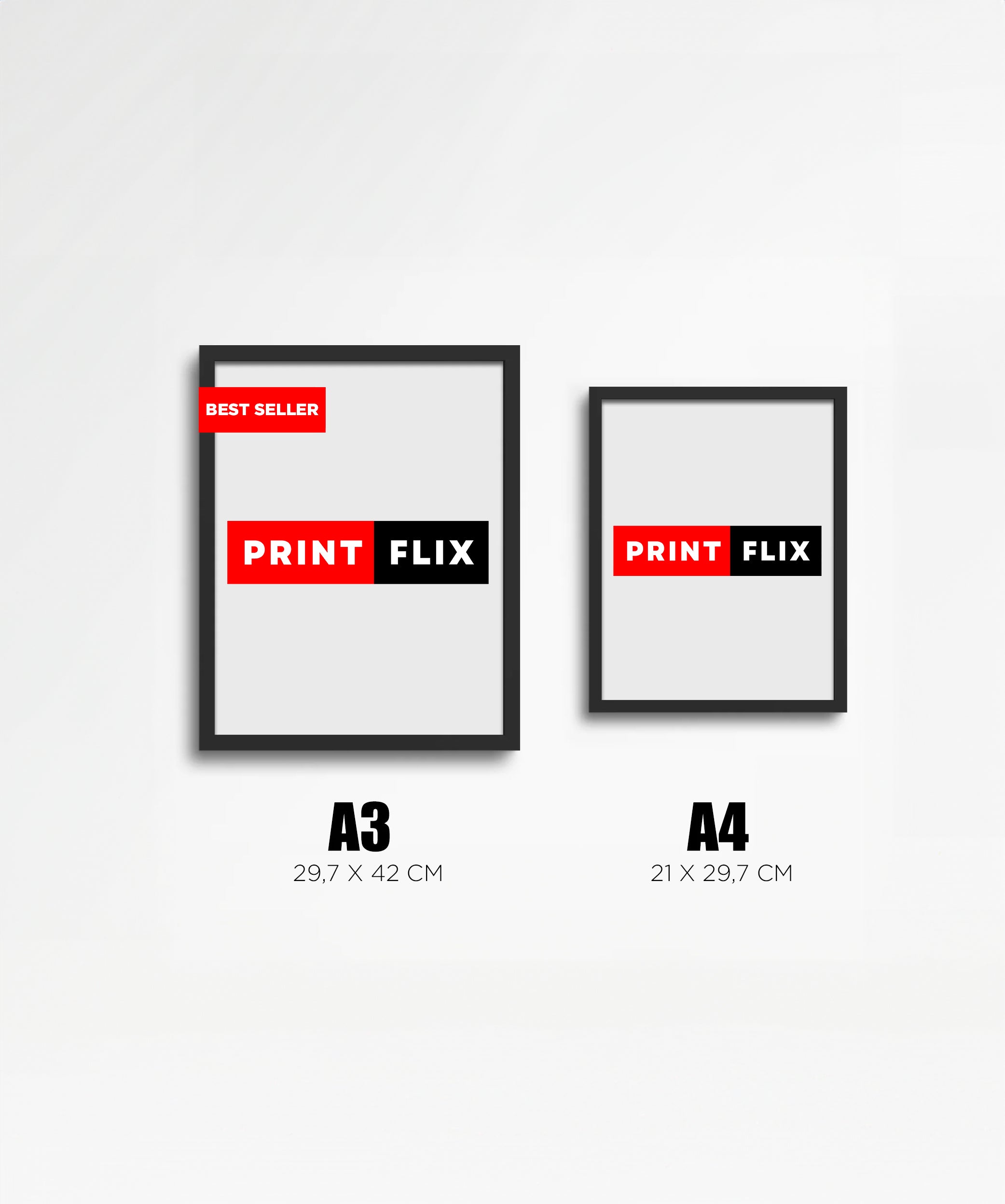 Affiche personnalisée format série